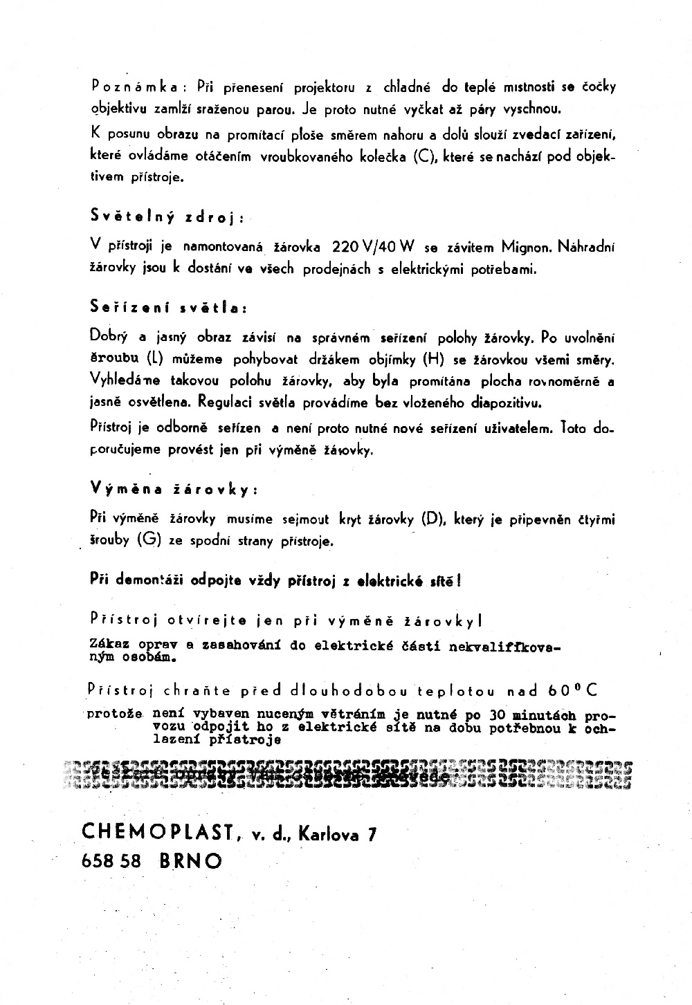 Promítačka Diax3 - VIP originální krabice