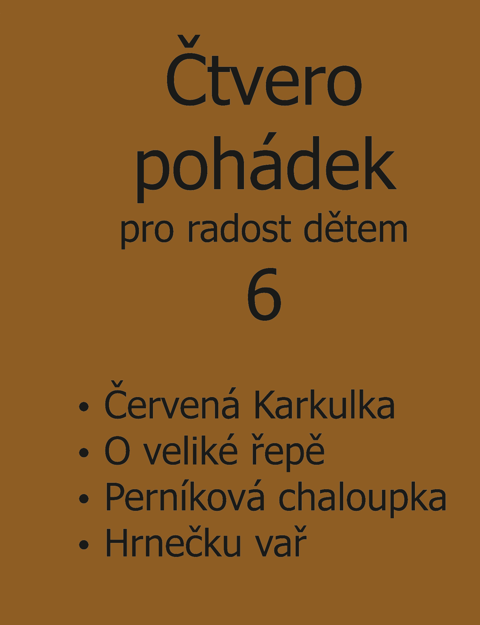 Pohádkové knížečky: Čtvero pohádek 6