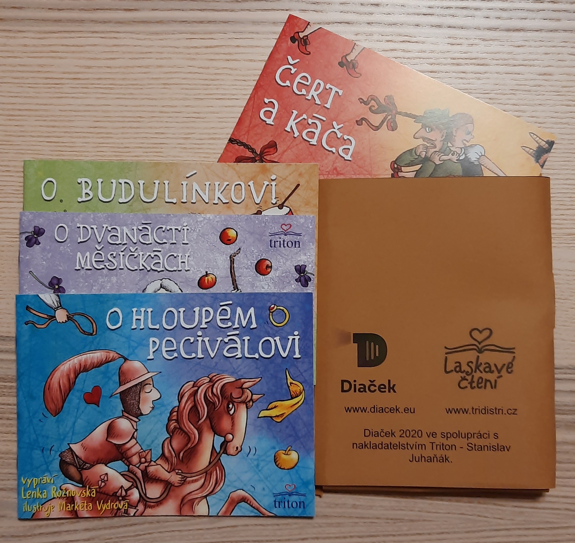 Pohádkové knížečky: Čtvero pohádek 1