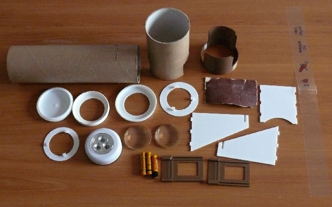 DIY promítačka