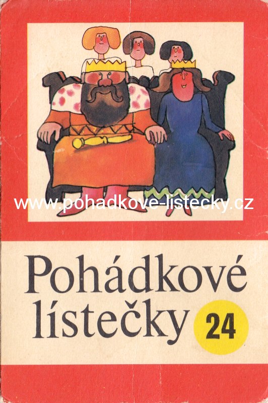 Obálka Pohádkové lístečky 24. 1977