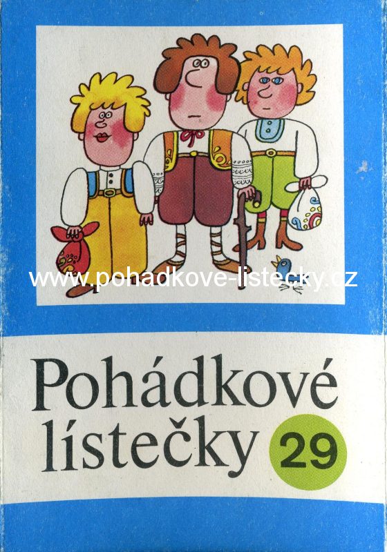 Obálka Pohádkové lístečky 29. 1978
