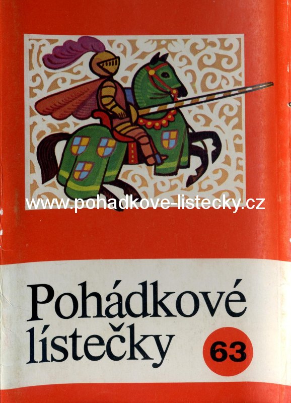 Obálka Pohádkové lístečky 63. 1989